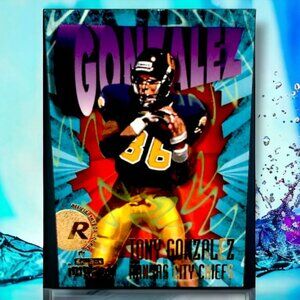 1997 SkyBox Impact Football Card #223 Tony Gonzalez Rookie